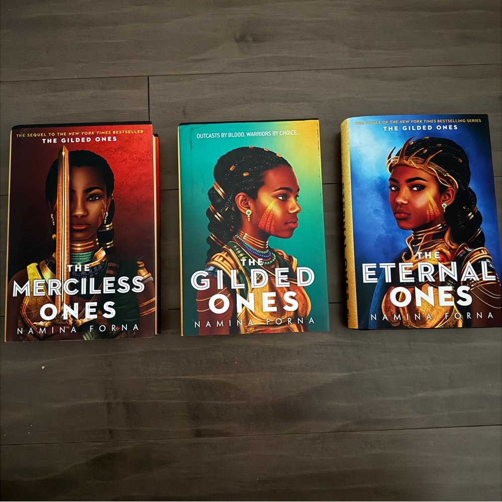 The Gilded Ones, Merciless Ones, Eternal Ones trilogy Namina Forna book lot